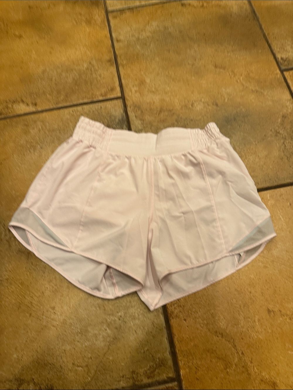 lululemon athletica Pale Pink Women's Athletic Shorts